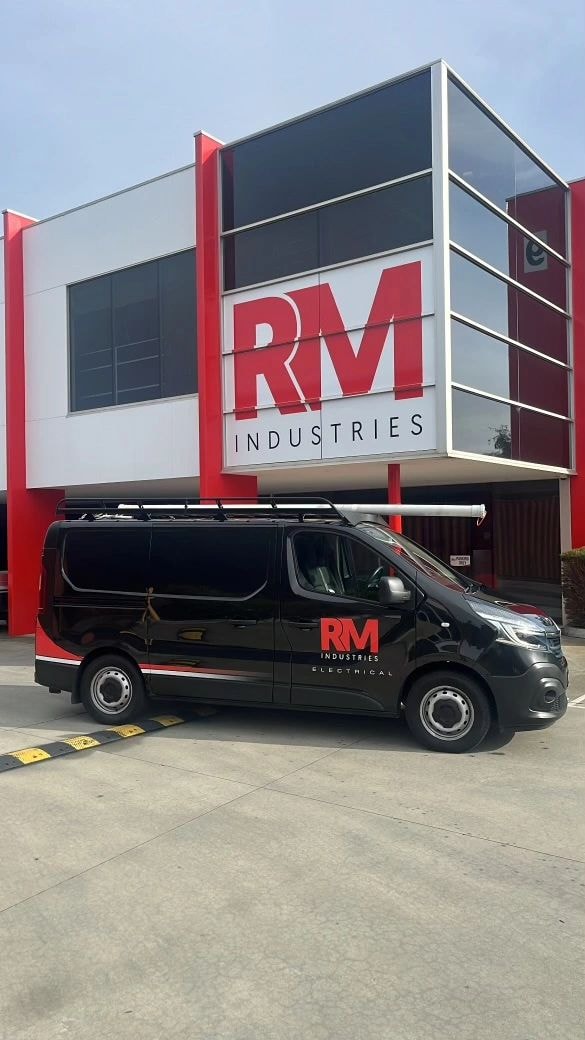 RM Industries Electrical van and factory