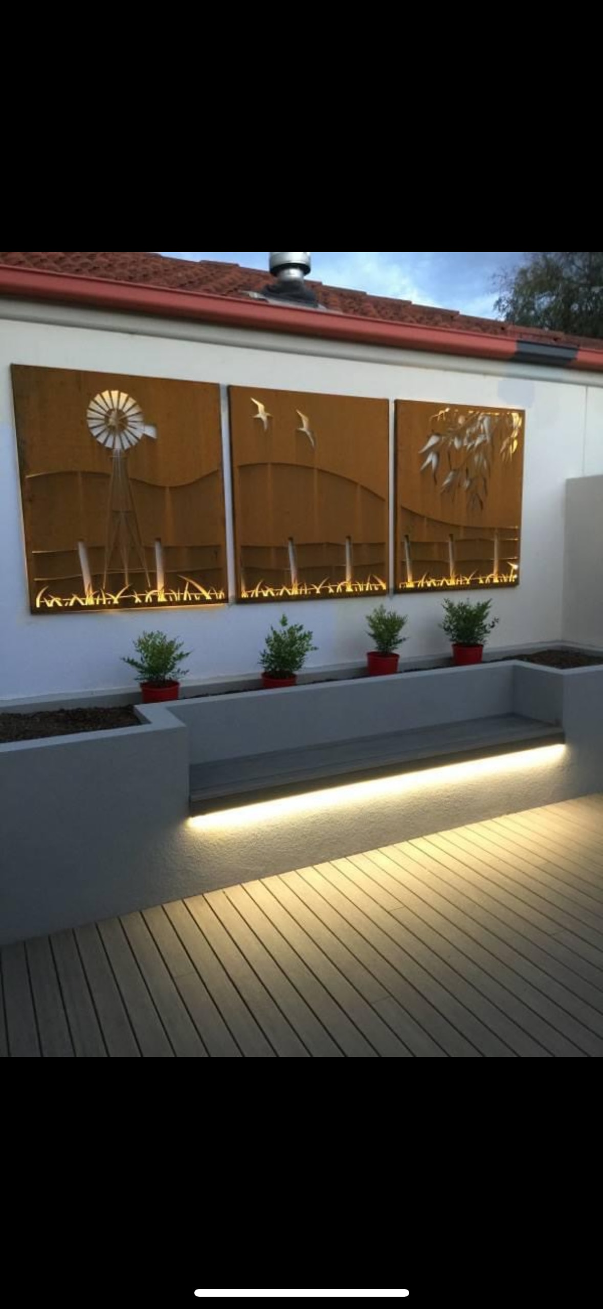 Electrical project — outdoor lighting installation