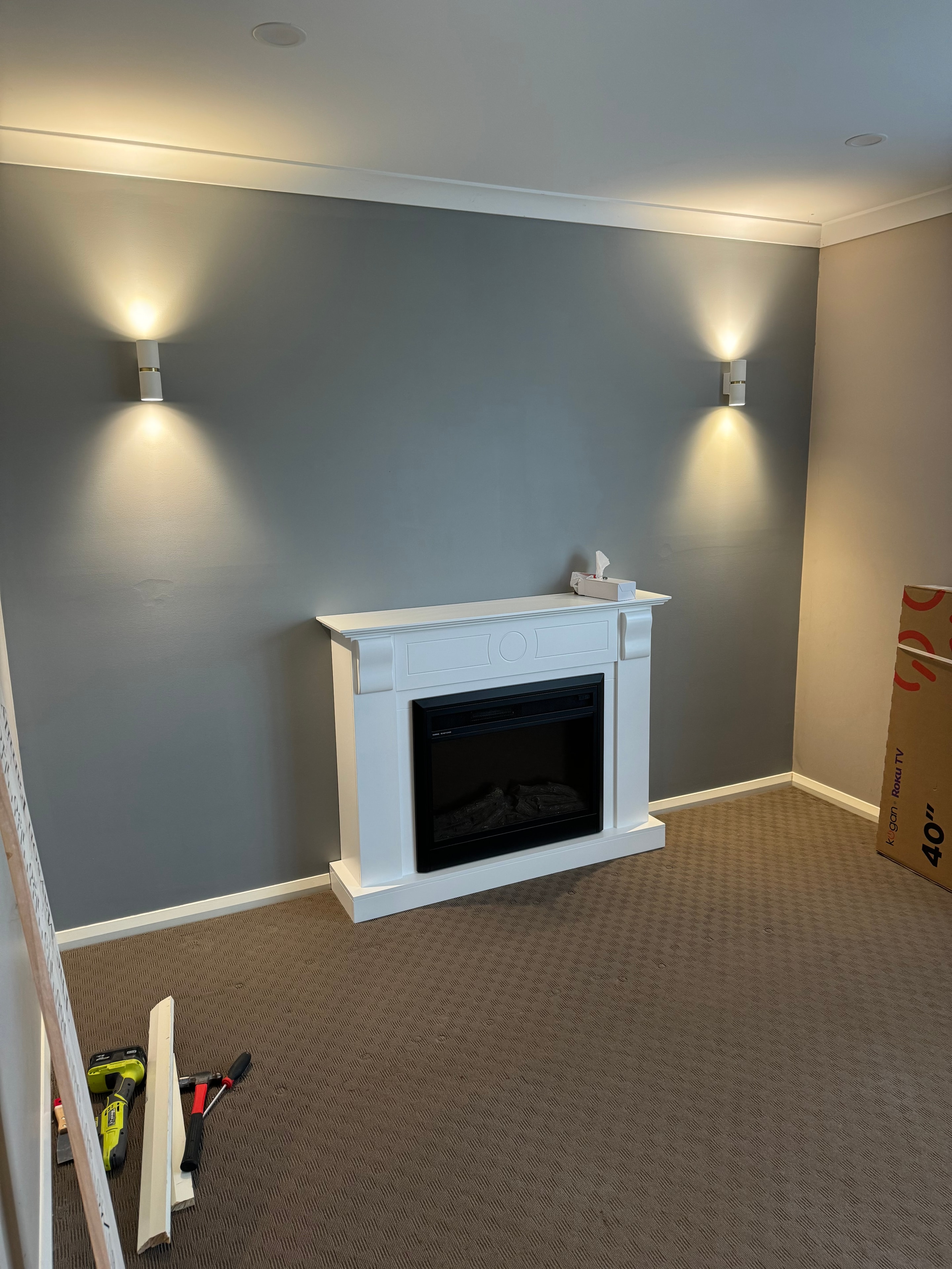 Electrical project — commercial fit-out